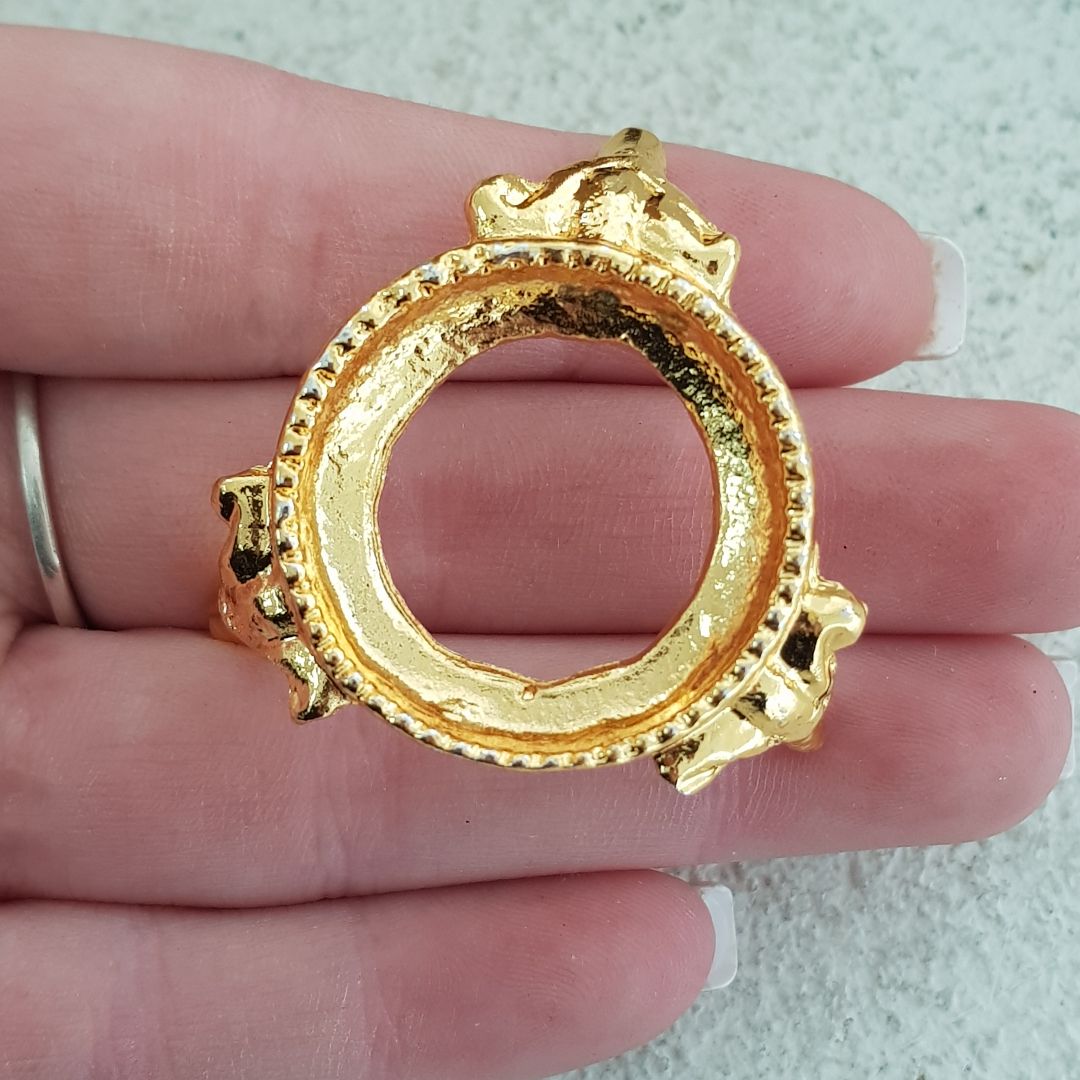 Sphere Stand - Gold - 3cm Sphere Stand - Gold - 3cm